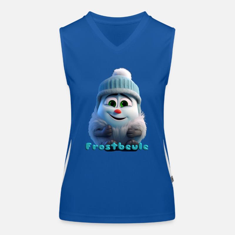 Frostbeule Funktionelles Kontrast-Tank Top für Frauen