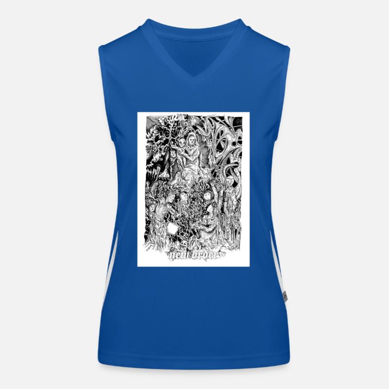 nouvelle commande Débardeur respirant contrasté Femme