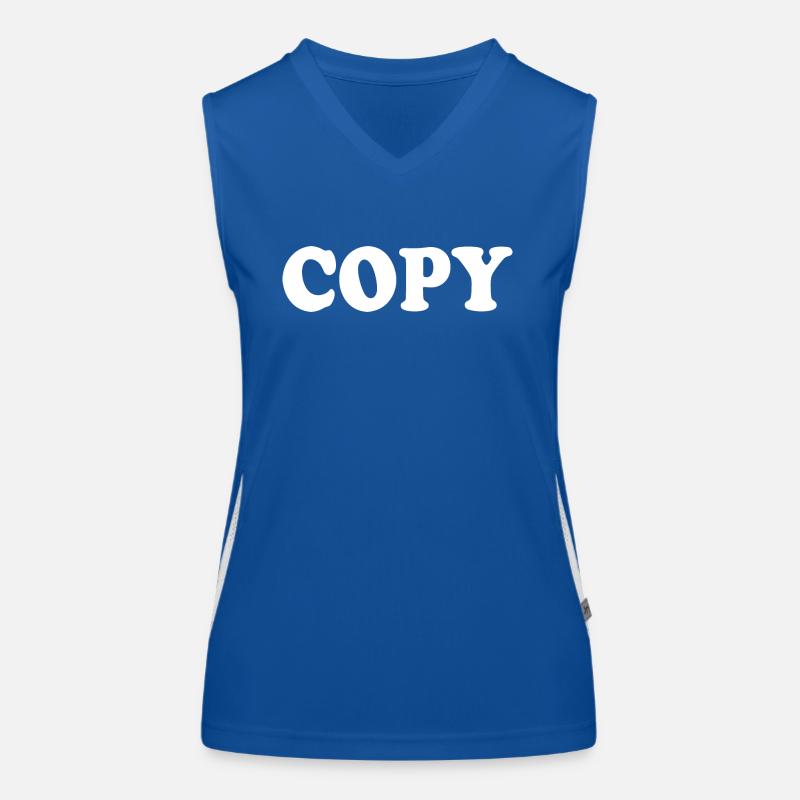 Copy Funktionelles Kontrast-Tank Top für Frauen