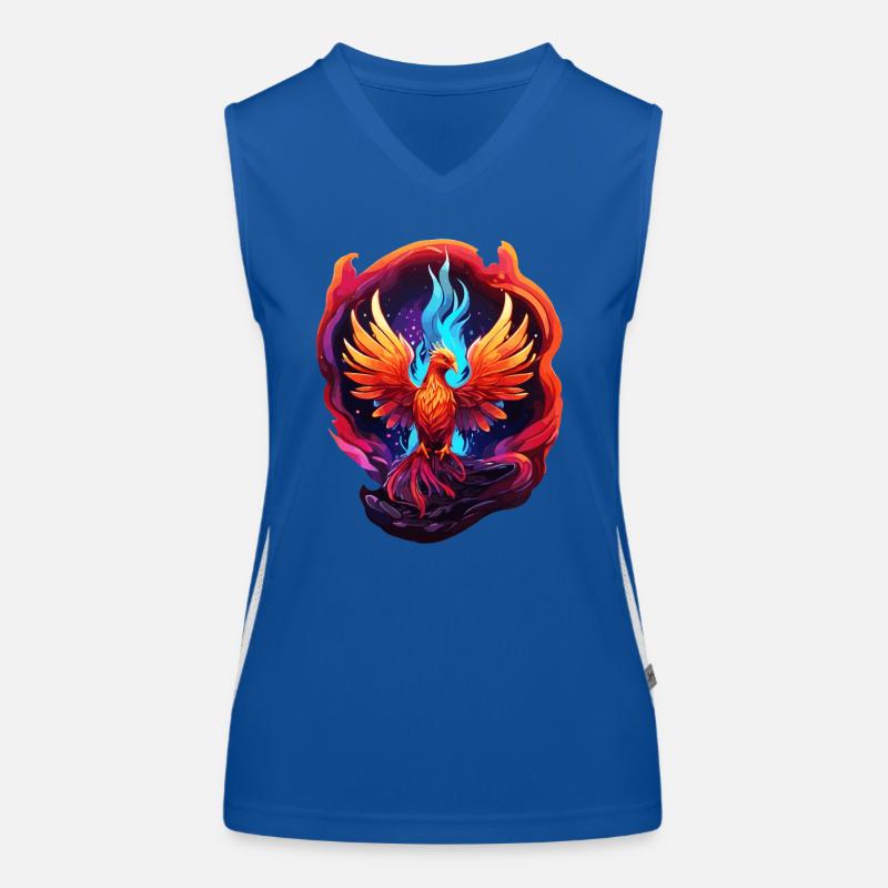 Phönix Funktionelles Kontrast-Tank Top für Frauen