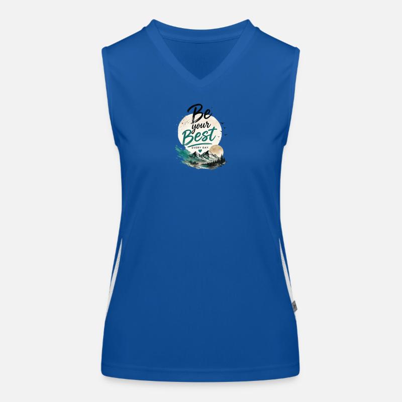 Be the Best Every Day Women's Functional Contrast Tank Top