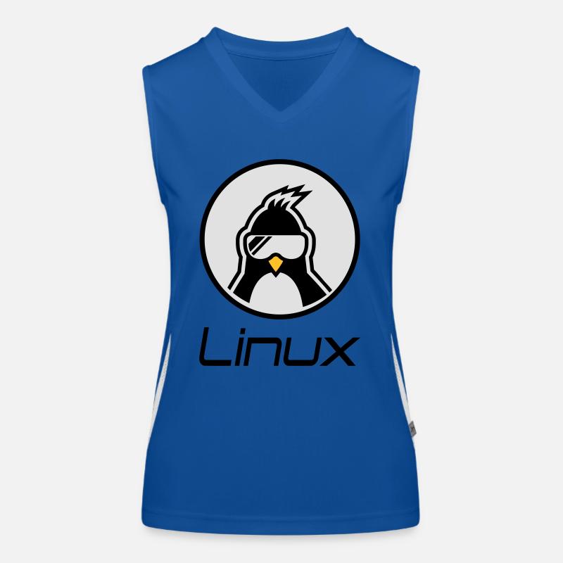 linux Débardeur respirant contrasté Femme