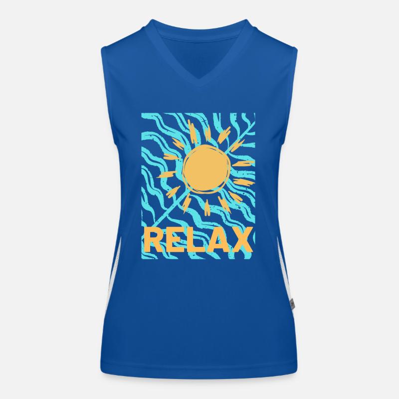 relax Funktionelles Kontrast-Tank Top für Frauen
