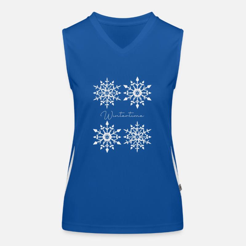 Hiver Débardeur respirant contrasté Femme