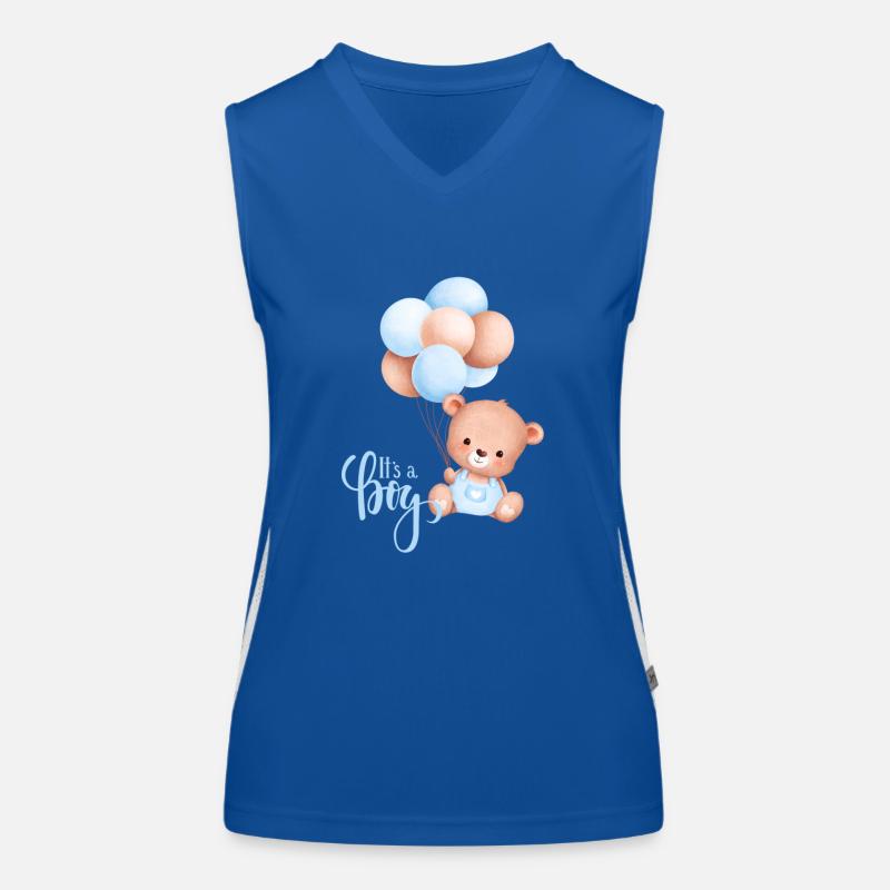 Its a boy Funktionelles Kontrast-Tank Top für Frauen