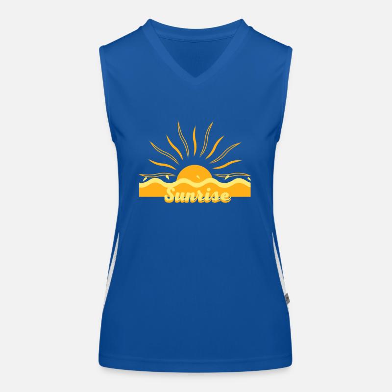 Sunrise Funktionelles Kontrast-Tank Top für Frauen