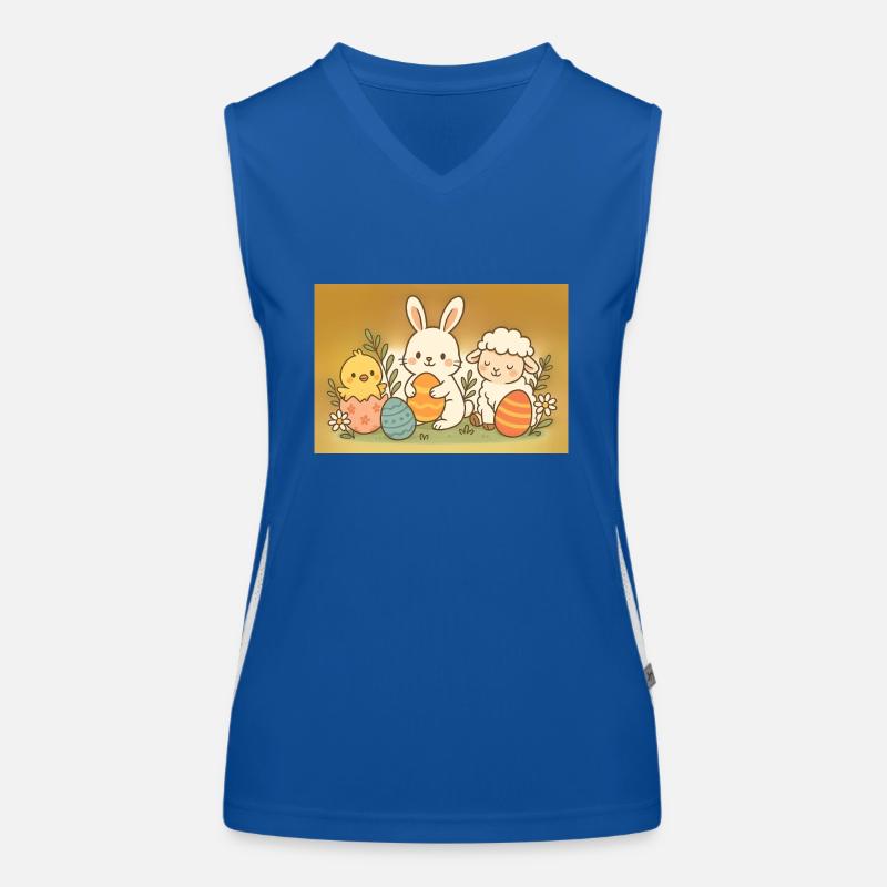 Easter Women's Functional Contrast Tank Top