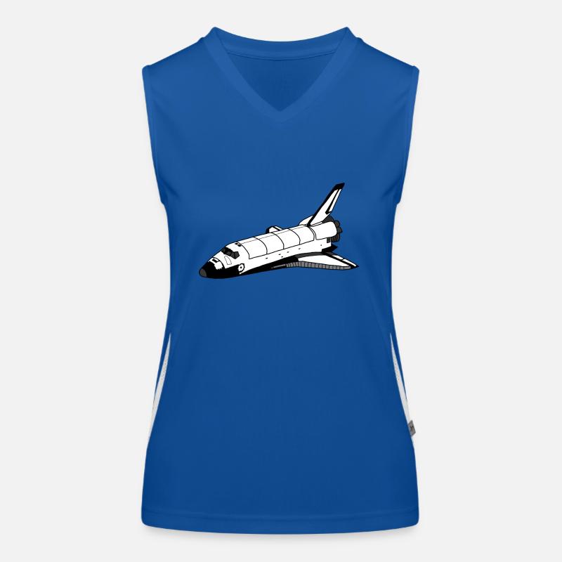 Space Shuttle Women's Functional Contrast Tank Top