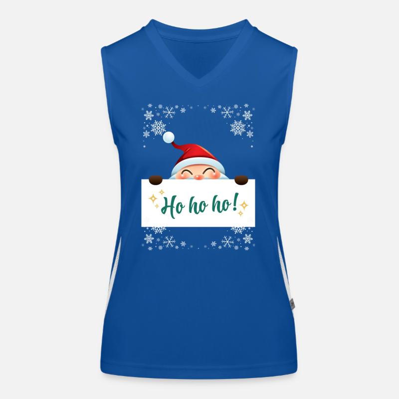 Ho, Ho, Ho ! Débardeur respirant contrasté Femme