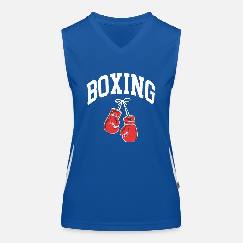 Boxe Débardeur respirant contrasté Femme