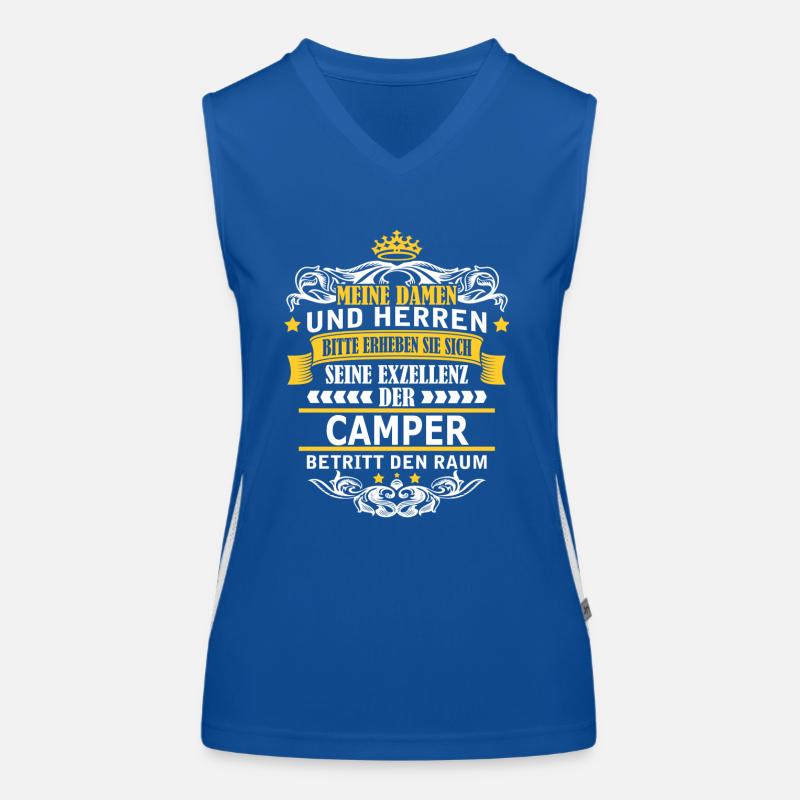 CAMPER Funktionelles Kontrast-Tank Top für Frauen