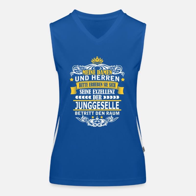 JUNGGESELLE Funktionelles Kontrast-Tank Top für Frauen