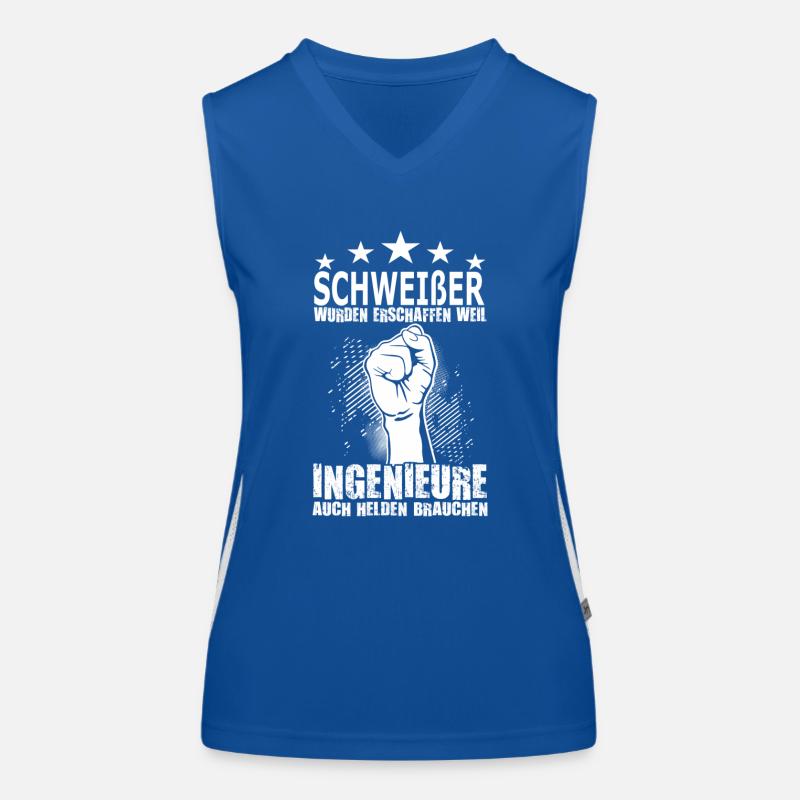 schweisser Funktionelles Kontrast-Tank Top für Frauen