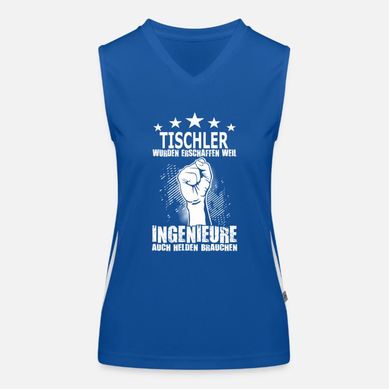 tischler Funktionelles Kontrast-Tank Top für Frauen