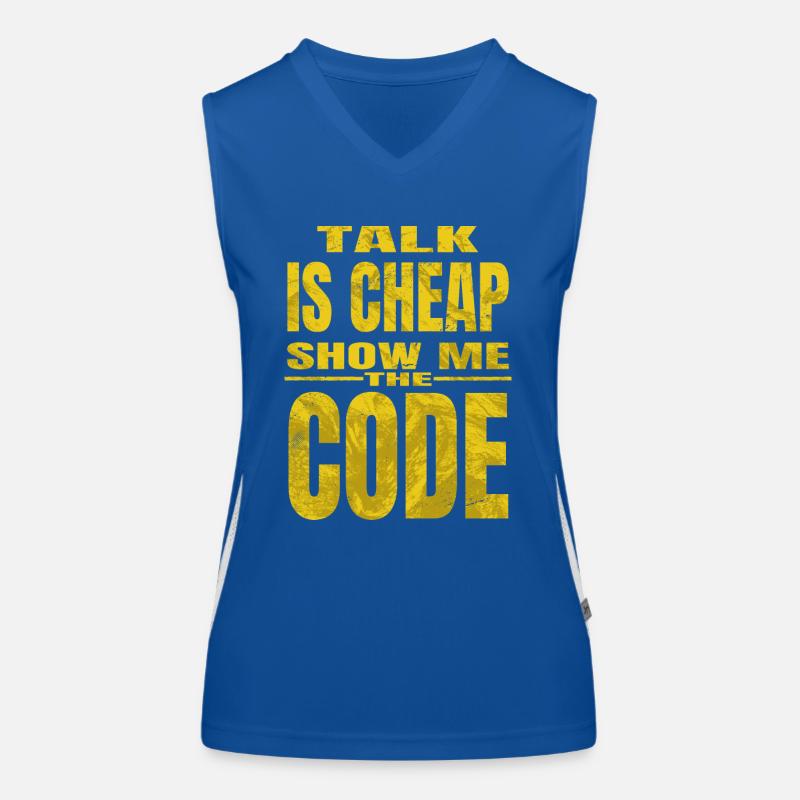 Mais je fais de l’informatique cadeau idée piratage codage Débardeur respirant contrasté Femme