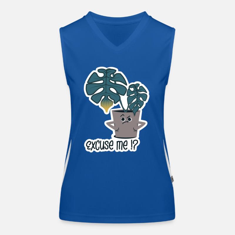 Plant - excuse me!? Women's Functional Contrast Tank Top