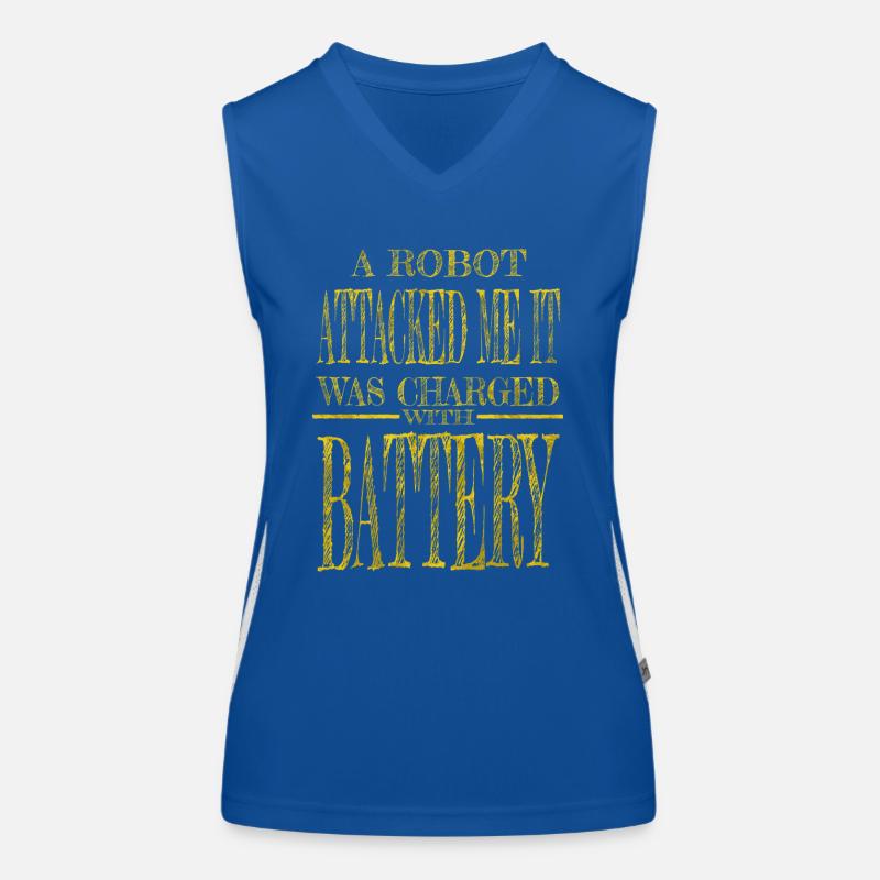 robotics engineer engineer funny gift quote robots Funktionelles Kontrast-Tank Top für Frauen