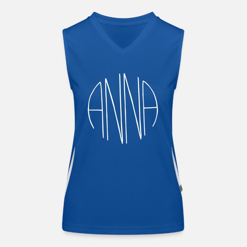 Anna Geschenk Funktionelles Kontrast-Tank Top für Frauen