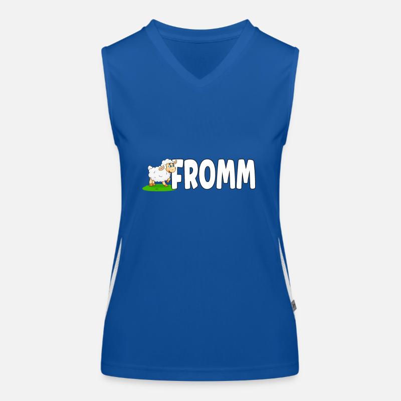 Lammfromm - Du bist unschuldig. IMMER! Funktionelles Kontrast-Tank Top für Frauen