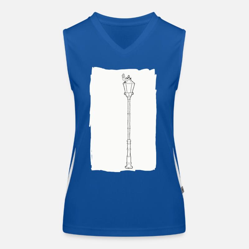 Taube Funktionelles Kontrast-Tank Top für Frauen