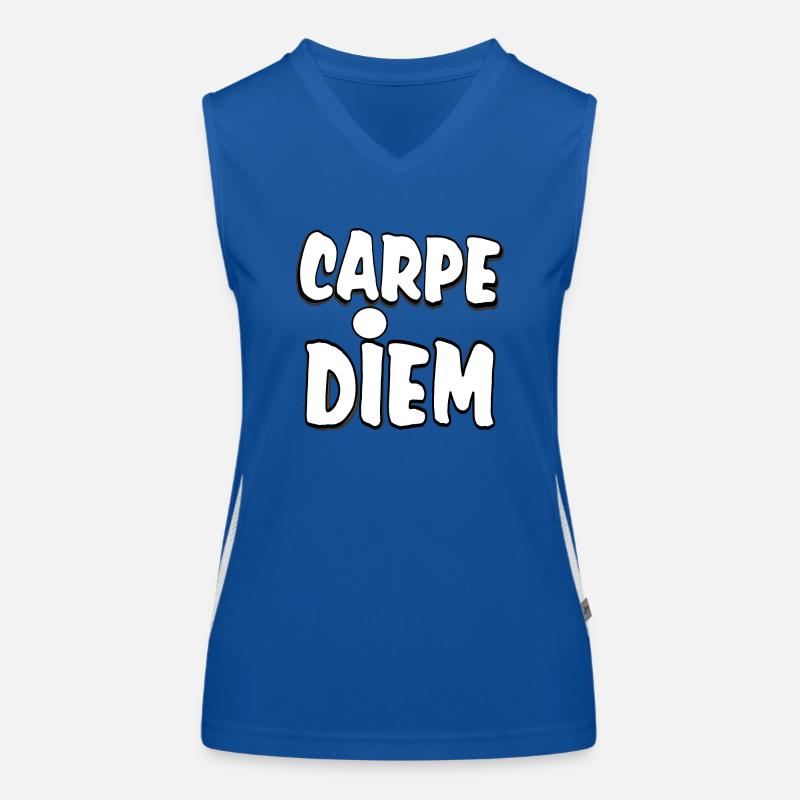 Carpe Diem Débardeur respirant contrasté Femme