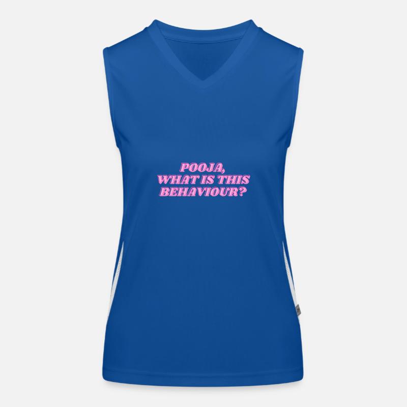 Pooja,what is this behaviour? Women's Functional Contrast Tank Top
