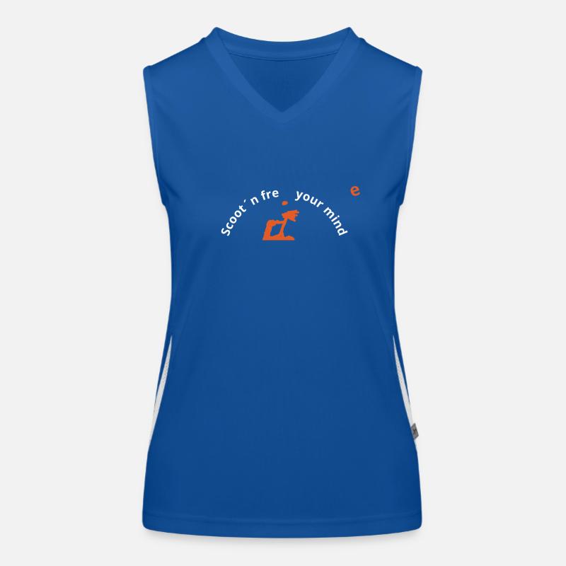 Free Your Mind Funktionelles Kontrast-Tank Top für Frauen