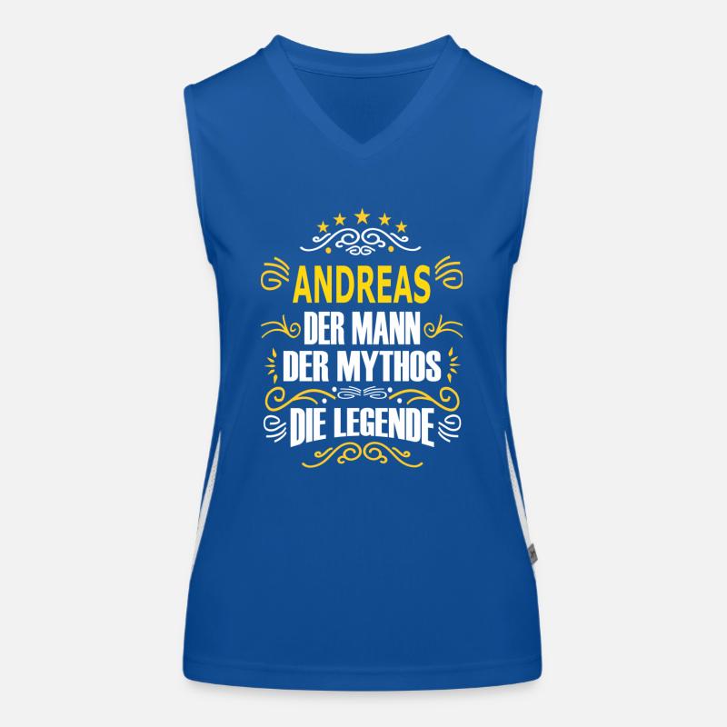 ANDREAS Funktionelles Kontrast-Tank Top für Frauen