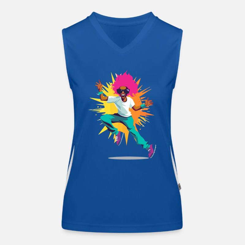 Ed danse Débardeur respirant contrasté Femme