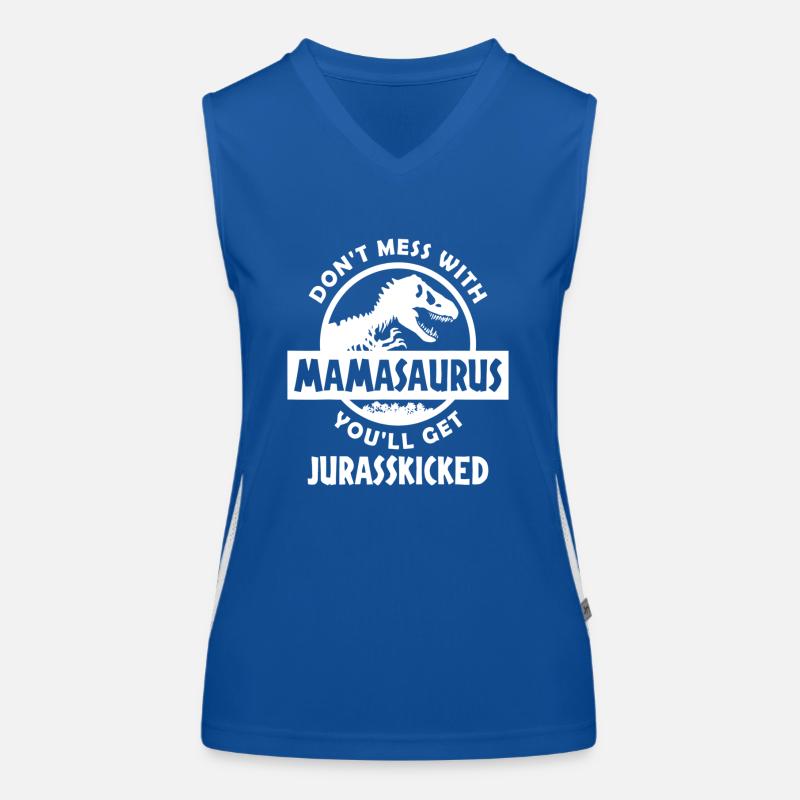 Mamasaurus Women's Functional Contrast Tank Top