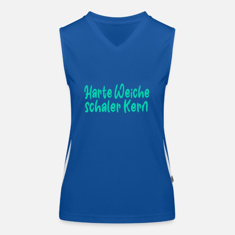 Harte Weiche schaler Kern Funktionelles Kontrast-Tank Top für Frauen