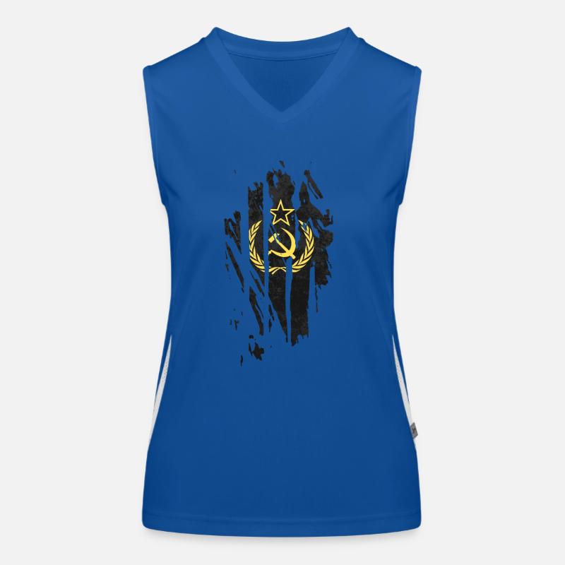Soviet union Women's Functional Contrast Tank Top
