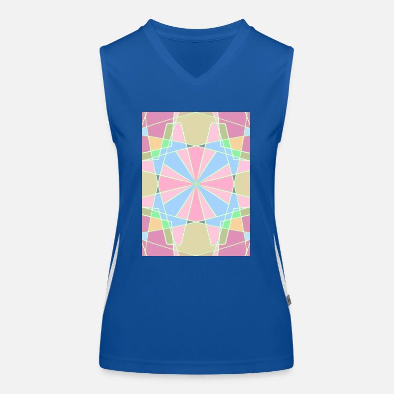 Rainbow Women's Functional Contrast Tank Top
