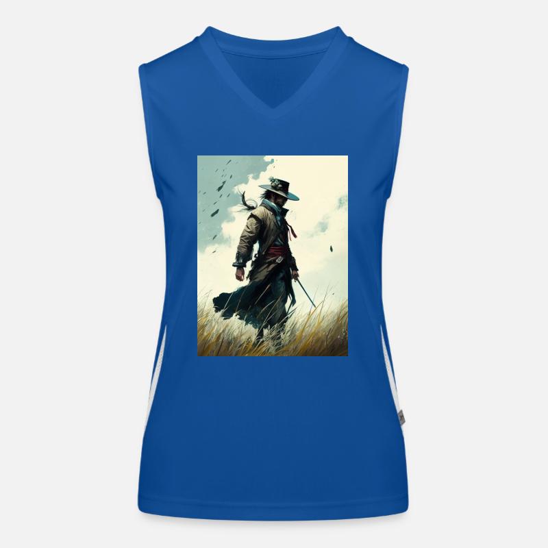 Samurai I Women's Functional Contrast Tank Top