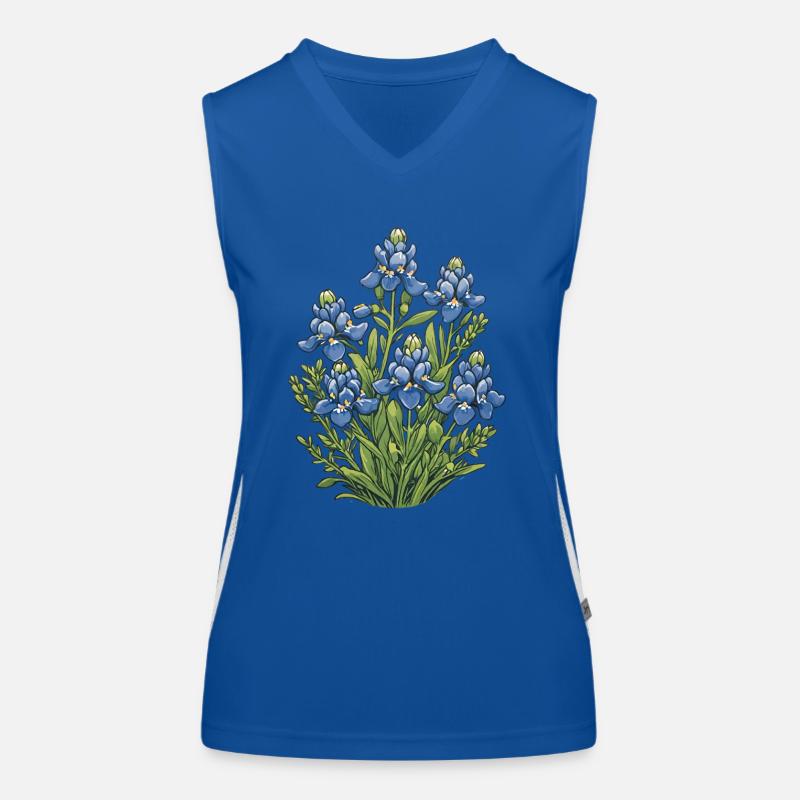 Texas Bluebonnets Women's Functional Contrast Tank Top