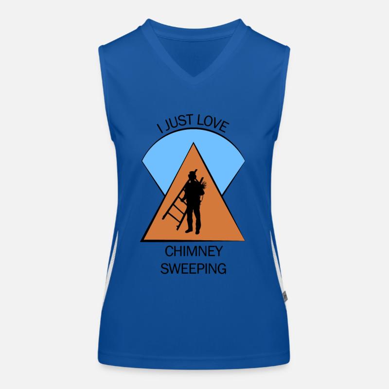 Ramoneur Ramoneur Ramoneur Débardeur respirant contrasté Femme