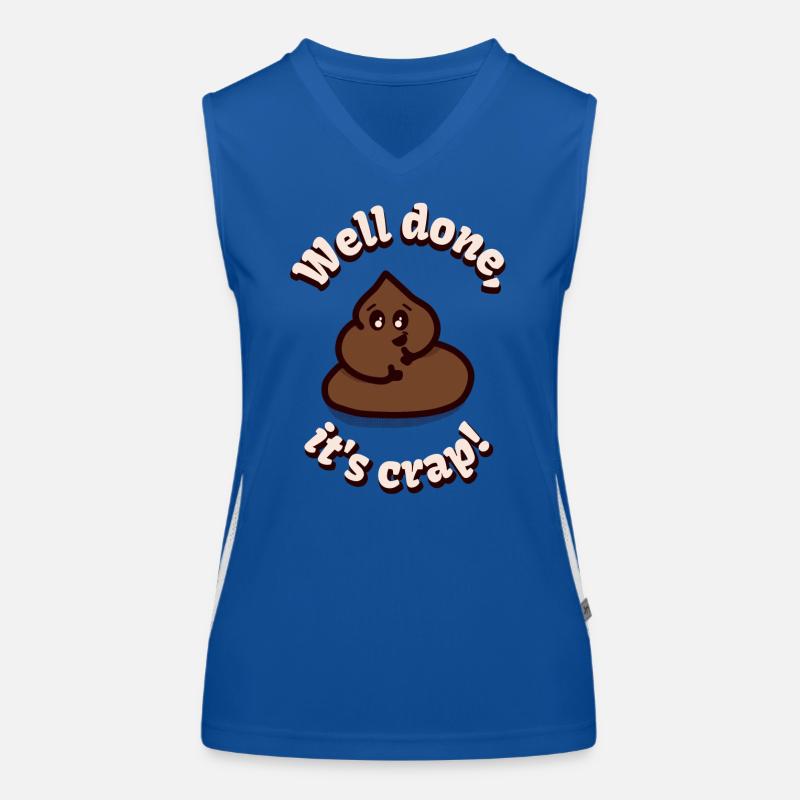 Well done, it's crap! Women's Functional Contrast Tank Top