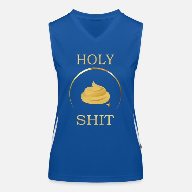 Holy Shit - Vers.2 Funktionelles Kontrast-Tank Top für Frauen