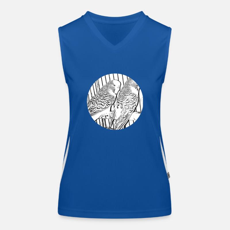 budgies Women's Functional Contrast Tank Top