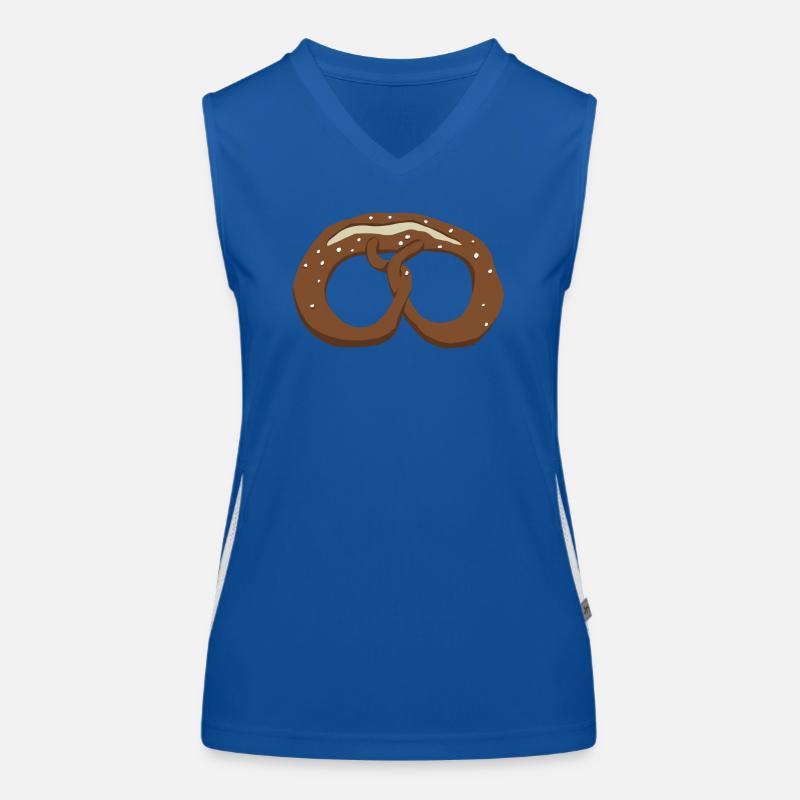 Brezel Funktionelles Kontrast-Tank Top für Frauen