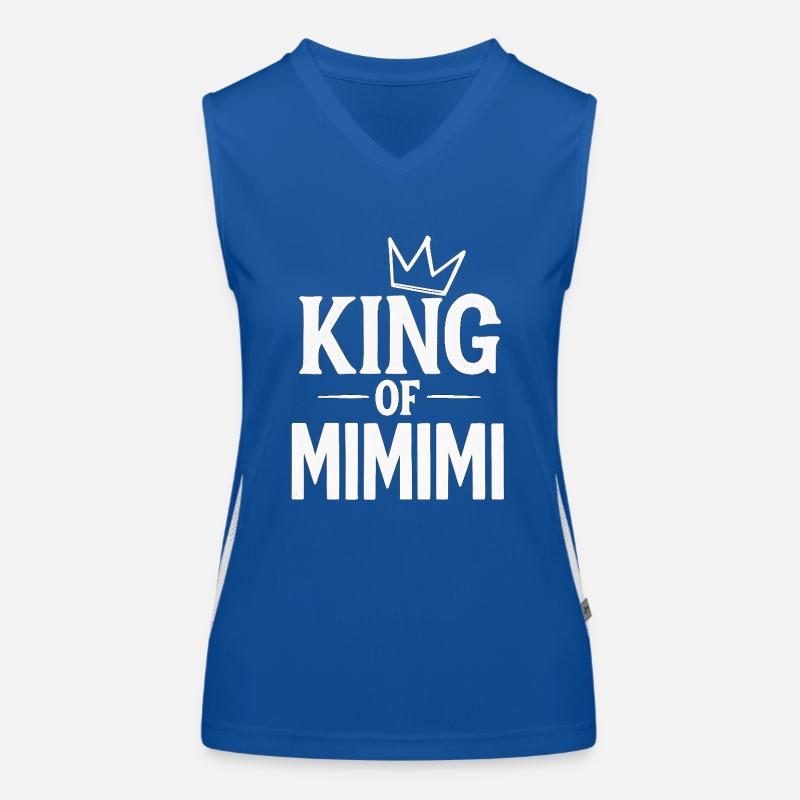 I only hear Mimimi King Women's Functional Contrast Tank Top
