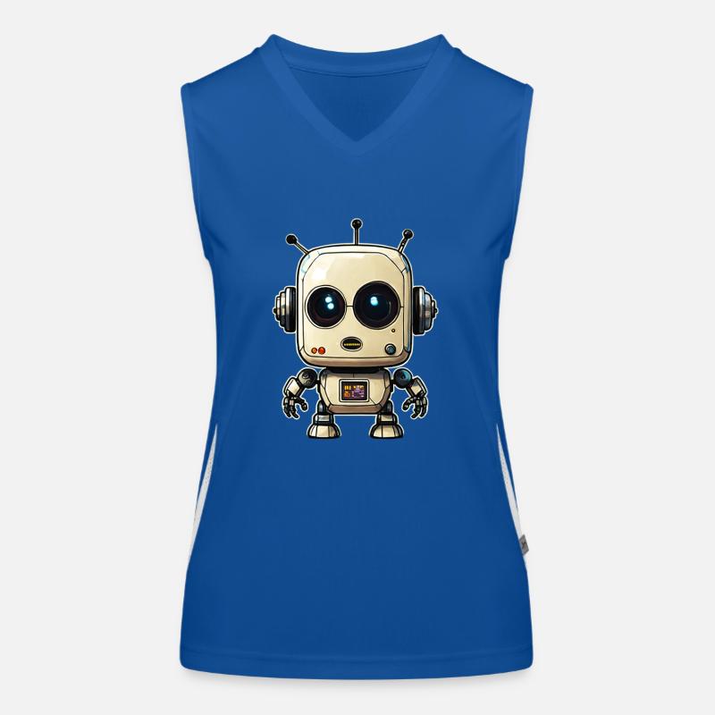 Robot Women's Functional Contrast Tank Top