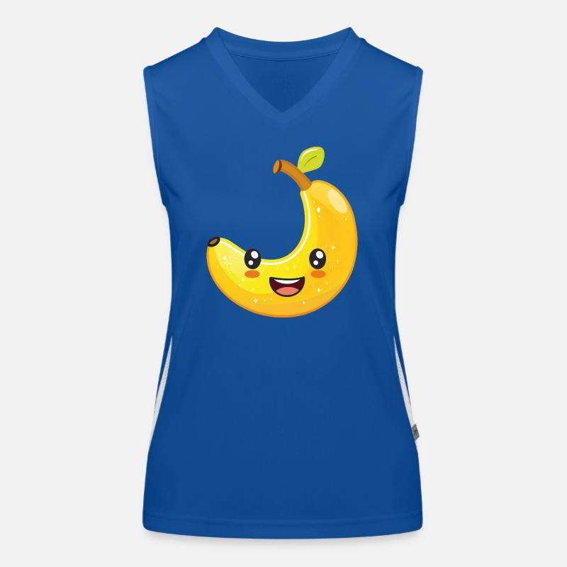 Banane Débardeur respirant contrasté Femme