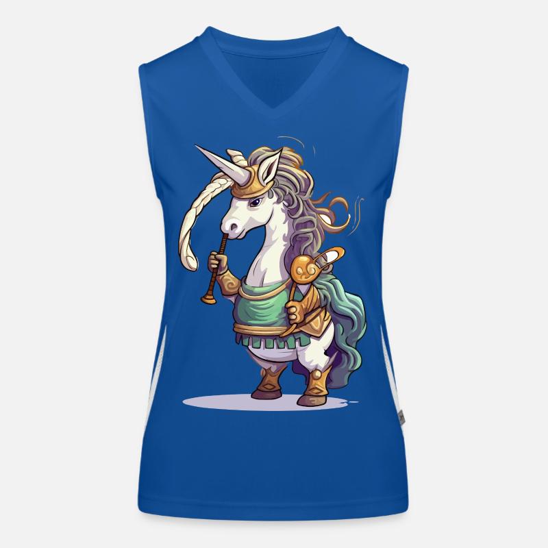 Cornemuses Guerriers Licorne Débardeur respirant contrasté Femme