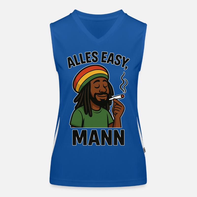 Alles Easy Mann Funktionelles Kontrast-Tank Top für Frauen