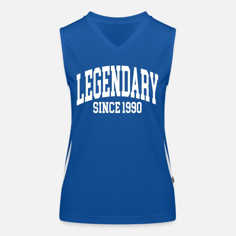 Legendary since 1990 Funktionelles Kontrast-Tank Top für Frauen