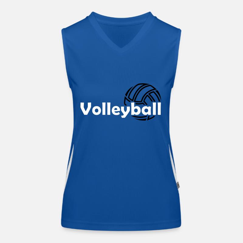 Volleyball Funktionelles Kontrast-Tank Top für Frauen