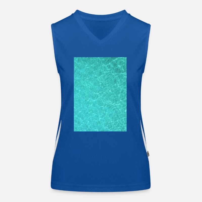 Meer Funktionelles Kontrast-Tank Top für Frauen