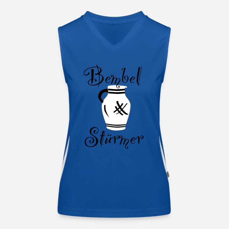 Bembel Striker Débardeur respirant contrasté Femme