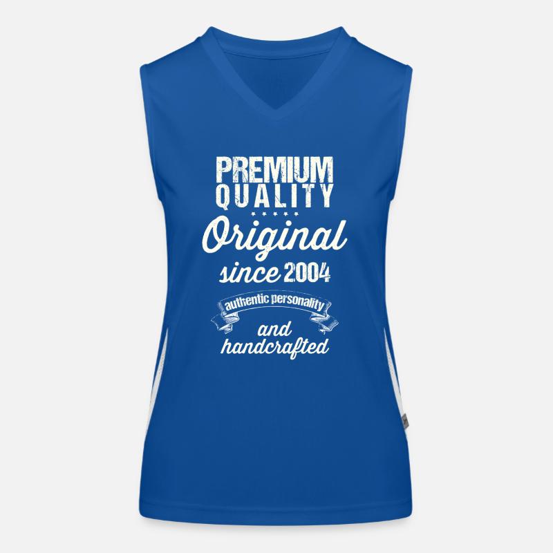 Year 2004 Women's Functional Contrast Tank Top